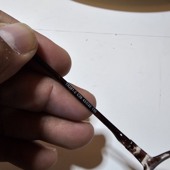 TR90 Italy Deigned +2.75 Tortoise Color Round Frames Only TR281-2 C26 43-22-135 - Picture 8 of 8